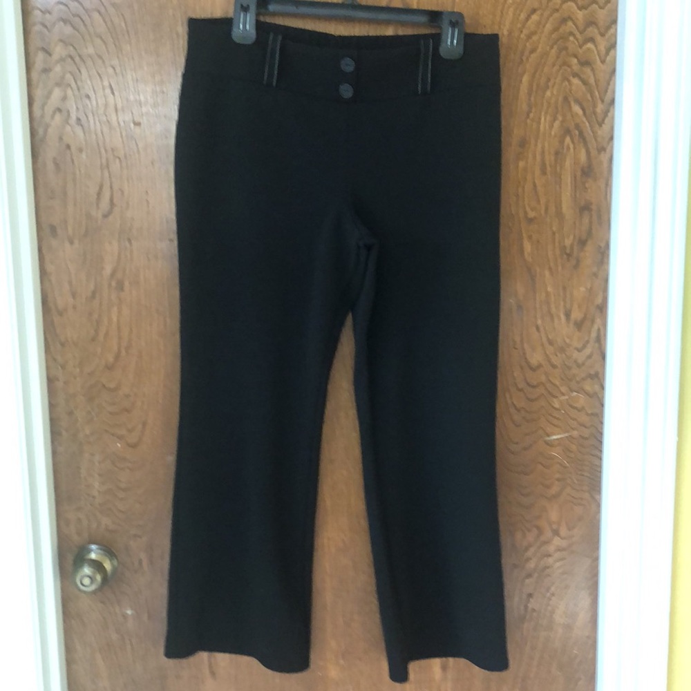 Jason Maxwell Black knit pants. Size Petite Large